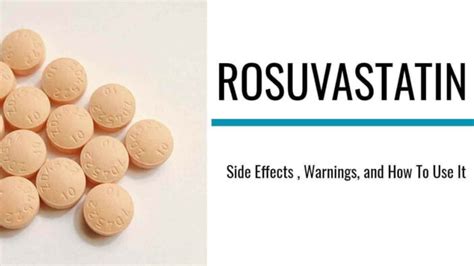 Rosuvastatin Side Effects, Warnings, And How To Use It » 2024