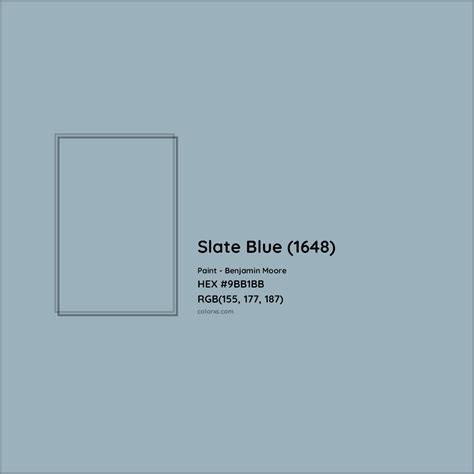 Slate Blue (1648) Complementary or Opposite Color Name and Code ...