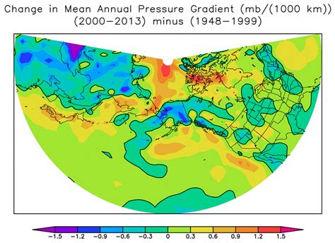 Deep Cold: Alaska Weather & Climate: Changing Pressure Gradients