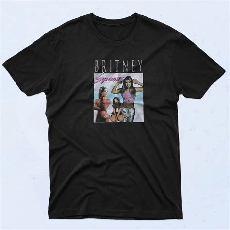 Britney Spears Poster T Shirt - 90sclothes.com