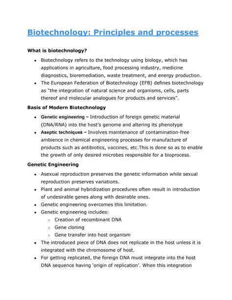 Copy of CH 11 - Must read - Biotechnology: Principles and processes ...