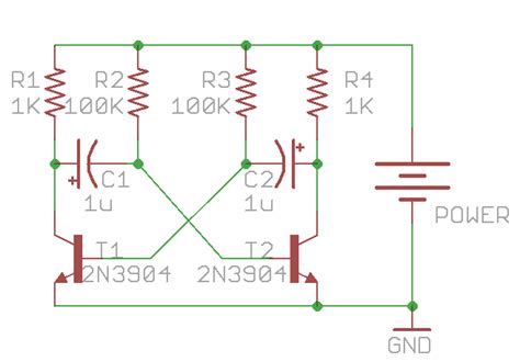 How to make a simple oscillator with transistor and Capacitor ...