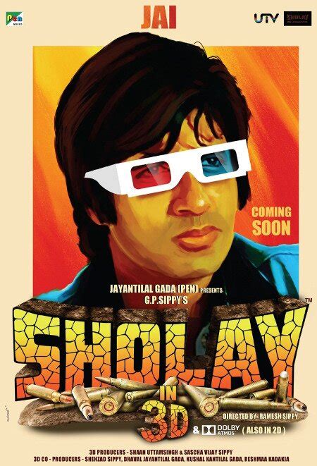 Sholay 3D Movie Posters and Trailer - XciteFun.net