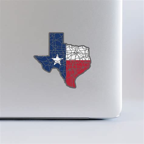 Texas Flag Roadtrip Sticker