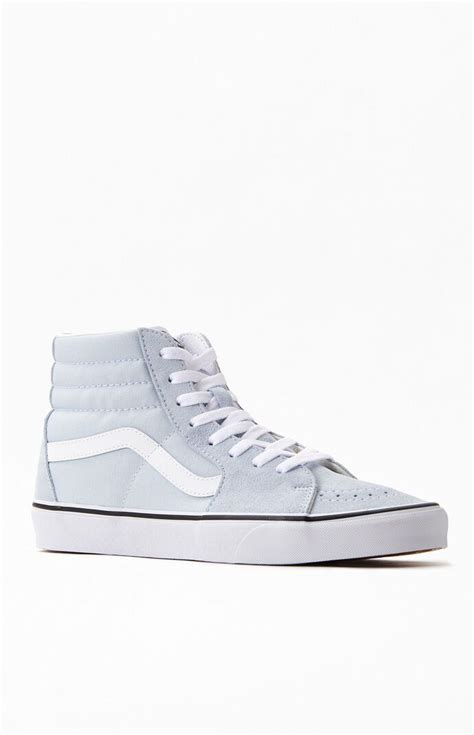 Vans Light Blue UA Sk8-Hi Shoes at PacSun.com in 2021 | Vans shoes high ...