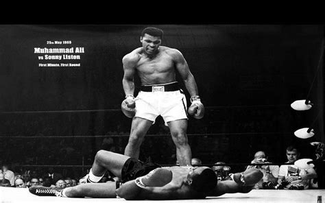 Download Muhammad Ali v. Sonny Liston in 1964 Wallpaper | Wallpapers.com