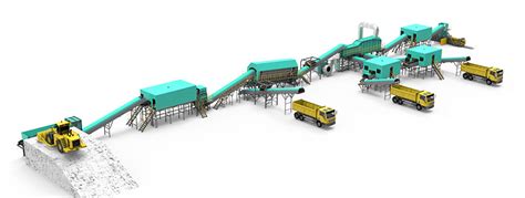 Municipal Solid Waste Sorting Machine | MSW Sorting Plant