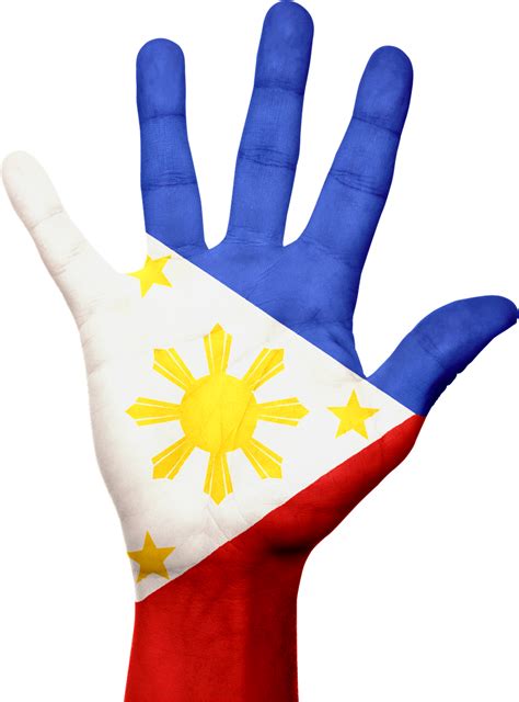 Philippines,flag,hand,symbol,national - free image from needpix.com