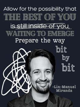 Lin Manuel Miranda Quote Poster by HistoryTeachingRUS | TPT