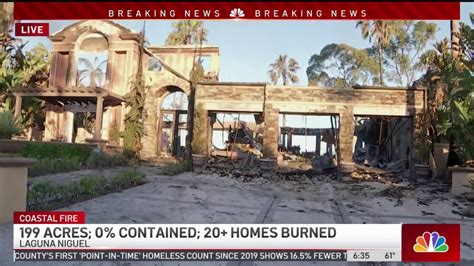 Daylight Reveals Overnight Damage From Laguna Niguel Fire – NBC Los Angeles