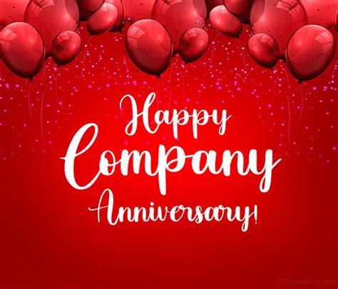 70+ Company Anniversary Wishes and Messages | WishesMsg | Company anniversary, Happy anniversary ...