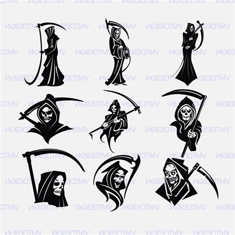 Stencil Outline Stencil Grim Reaper Tattoo Designs - Tattoo stencils ...