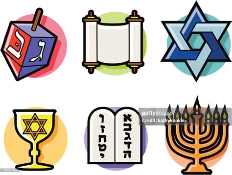 Jewish Symbols High-Res Vector Graphic - Getty Images