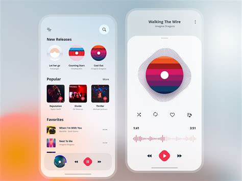 Music App UI(Light Version) by Ahmed Manna | Dribbble | Dribbble Web Design, App Ui Design, User ...