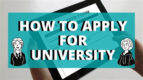 How To Apply For University