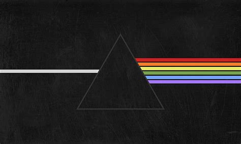 HD wallpaper: The Dark Side of the Moon, prism, triangle, vector, Pink ...