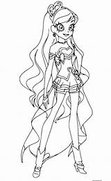 Lolirock Iris Coloring Page  HarleyfvBarker sketch template
