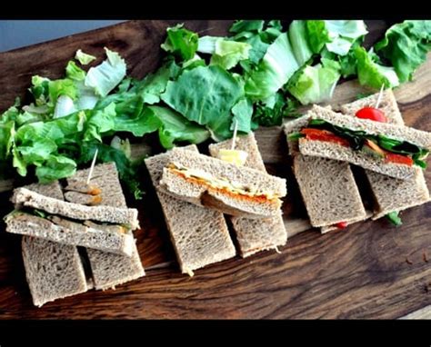 Finger Sandwich Platter Recipe by Shuchi Mittal