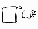 Een Rol Toiletpapier Kiddicolour – Kleurplaten sketch template