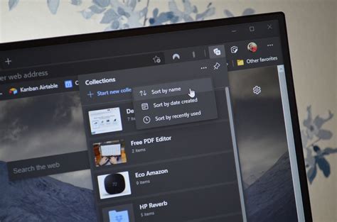 You can now easily sort Collections in Microsoft Edge Canary | Windows Central