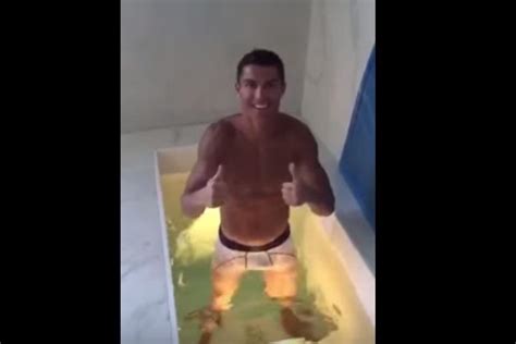 Cristiano Ronaldo Declares Cold Water Is Best During His Recovery ...