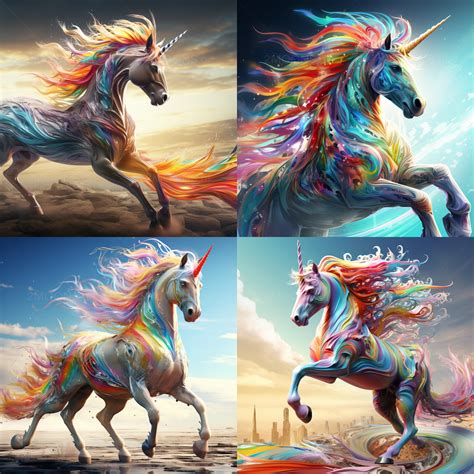 Free Photo Prompt | Medial Anatomical Unicorn Alien Rainbow Collage