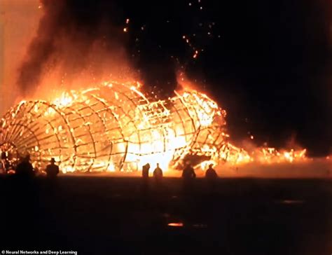 Enhanced footage shows the Hindenburg Disaster in vivid color and high quality 80 years after 65 ...