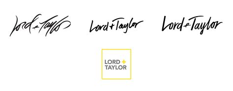 Brand New: New Logo for Lord + Taylor