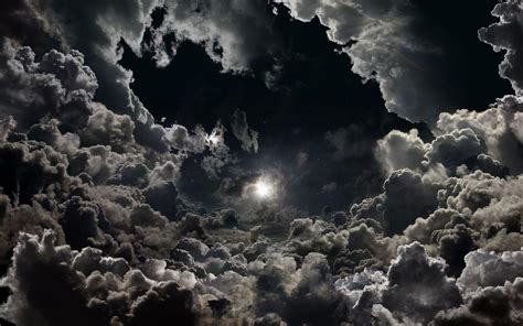 Cloudy Night Sky Wallpapers - Top Free Cloudy Night Sky Backgrounds ...