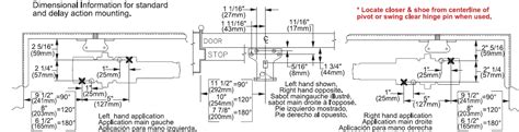 LCN 404XP Surface Mounted Closer Instruction Manual