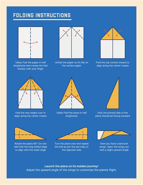 A4 Paper Airplane Paper Plane Template Fun Printable | Etsy