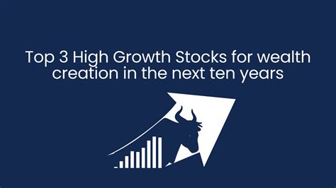 Top 3 Growth Stocks To Create Wealth Over The Next 10 Years