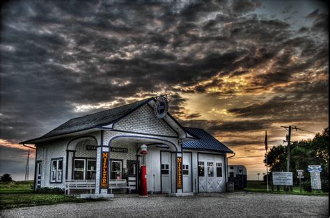 Vintage Gas Station Wallpapers - Top Free Vintage Gas Station Backgrounds - WallpaperAccess