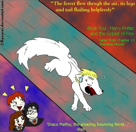 Draco Malfoy the ferret by ryuusei on DeviantArt