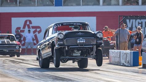 HOT ROD Drag Week 2023: Home-Built ’55 Chevy Gasser Runs 9s With a Tunnel-Ram Big-Block