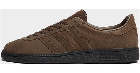 adidas Originals Suede Mens Munchen Brown for Men | Lyst