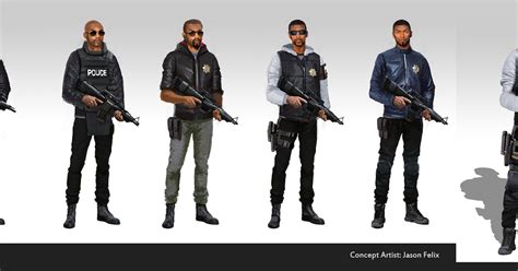 Battlefield:Hardline-Character Design Concepts- 04 by Jason Felix - Zerply