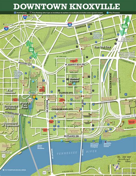 University Of Tennessee Knoxville Campus Map | secretmuseum