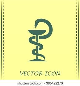 Pharmacy Icon Caduceus Symbol Stock Photo 386422270 | Shutterstock