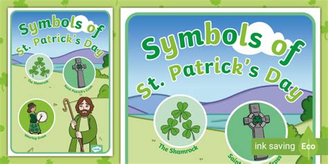 St. Patrick's Day Symbols Display Poster (teacher made)