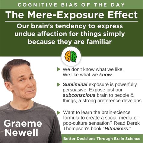 Mere Exposure Effect - Graeme Newell