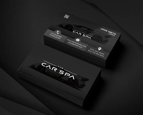 Car Wash Business Card PSD Template on Behance