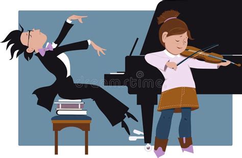 School recital stock vector. Illustration of violin, learning - 44228479