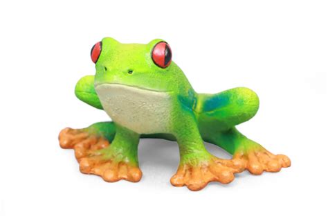 Red Eyed Tree Frog – Green Rubber Toys