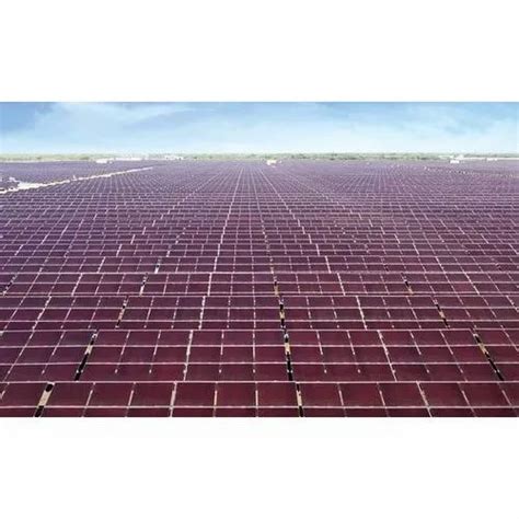 Off Grid Adani Solar Panel Power Plant, For Electricity Generation ...