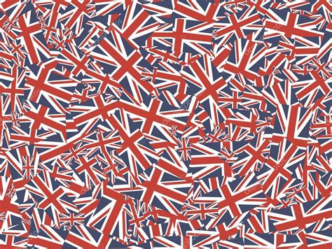 Clipart: british flags | Union Jack flag wallpaper — Stock Vector ...