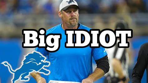 Dan Campbell is a JOKE and Goff Just BLOWS | Detroit Lions BLOWN OUT 💩 ...