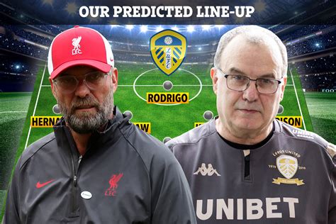 How Leeds and Liverpool could line-up this weekend with Bielsa set to give Rodrigo and Robin ...