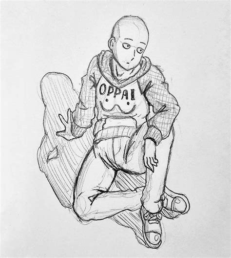 Saitama Sketch by Seoteltrut on DeviantArt