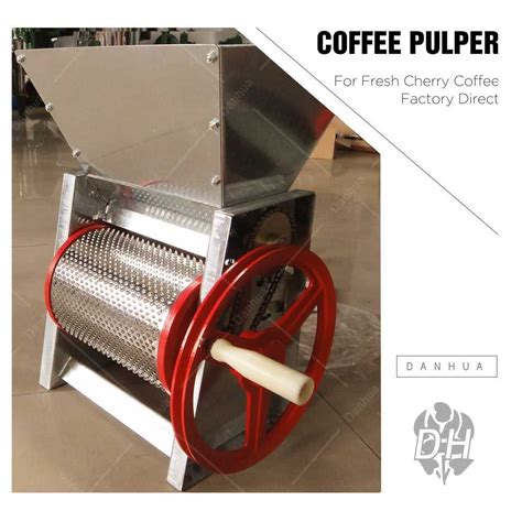 Manual Coffee Bean Pulper / Fresh Cherry Coffee Pulping Machine (BP-120#) - Small Coffee Bean ...